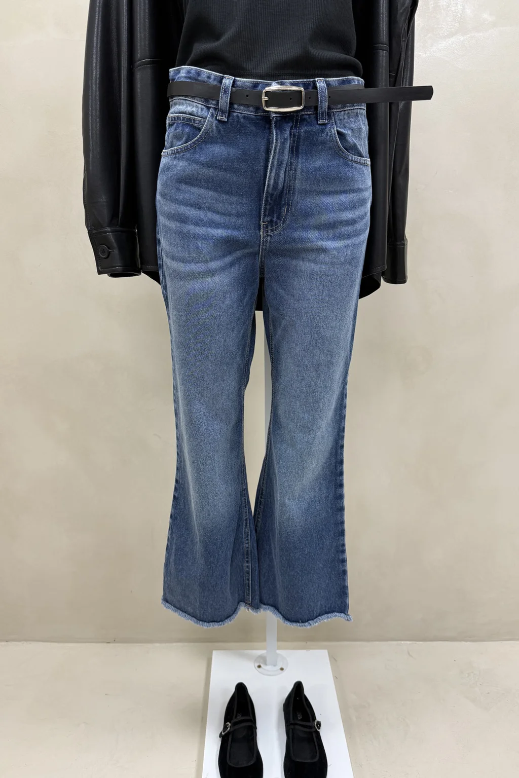 Jean Bootcut Leg Crop Tammy - 1
