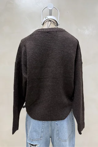 Sweater Basico Cuello Redondo - Vista 4