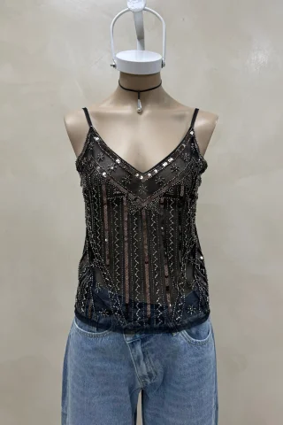 TOP MICROTUL CON MOSTACILLAS - Vista 2