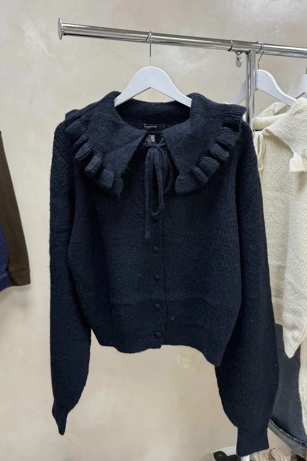 Cardigan con Babero - 4