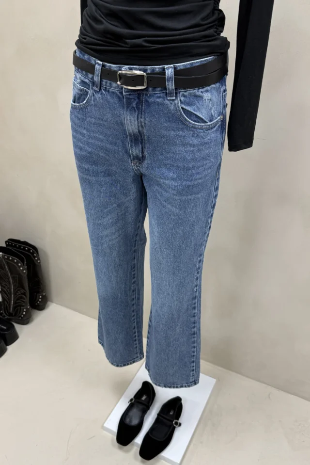 Jean Tiro Bajo Straight Ben