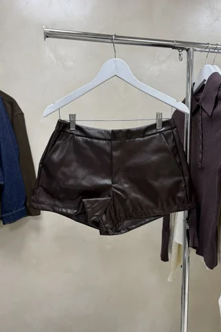 Short Eco Cuero - Vista 5