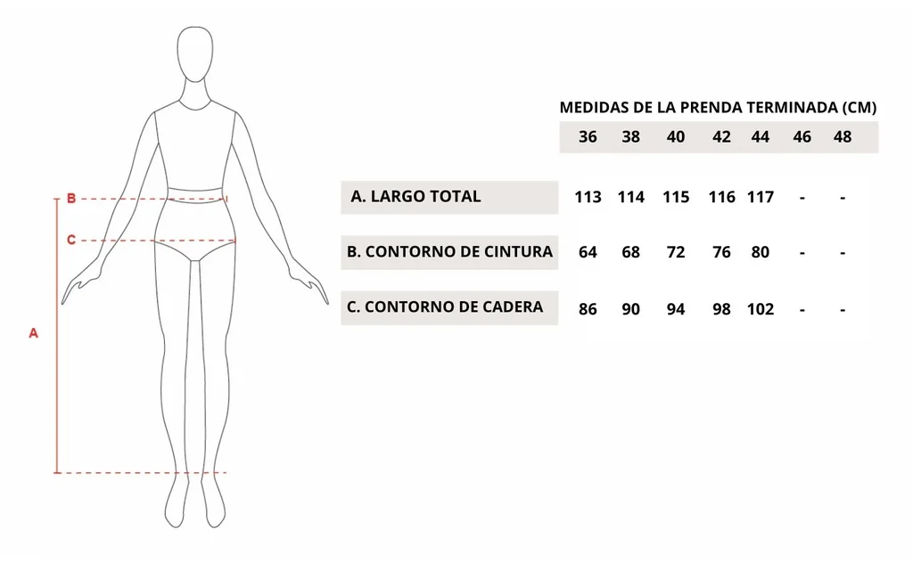Guía de talles