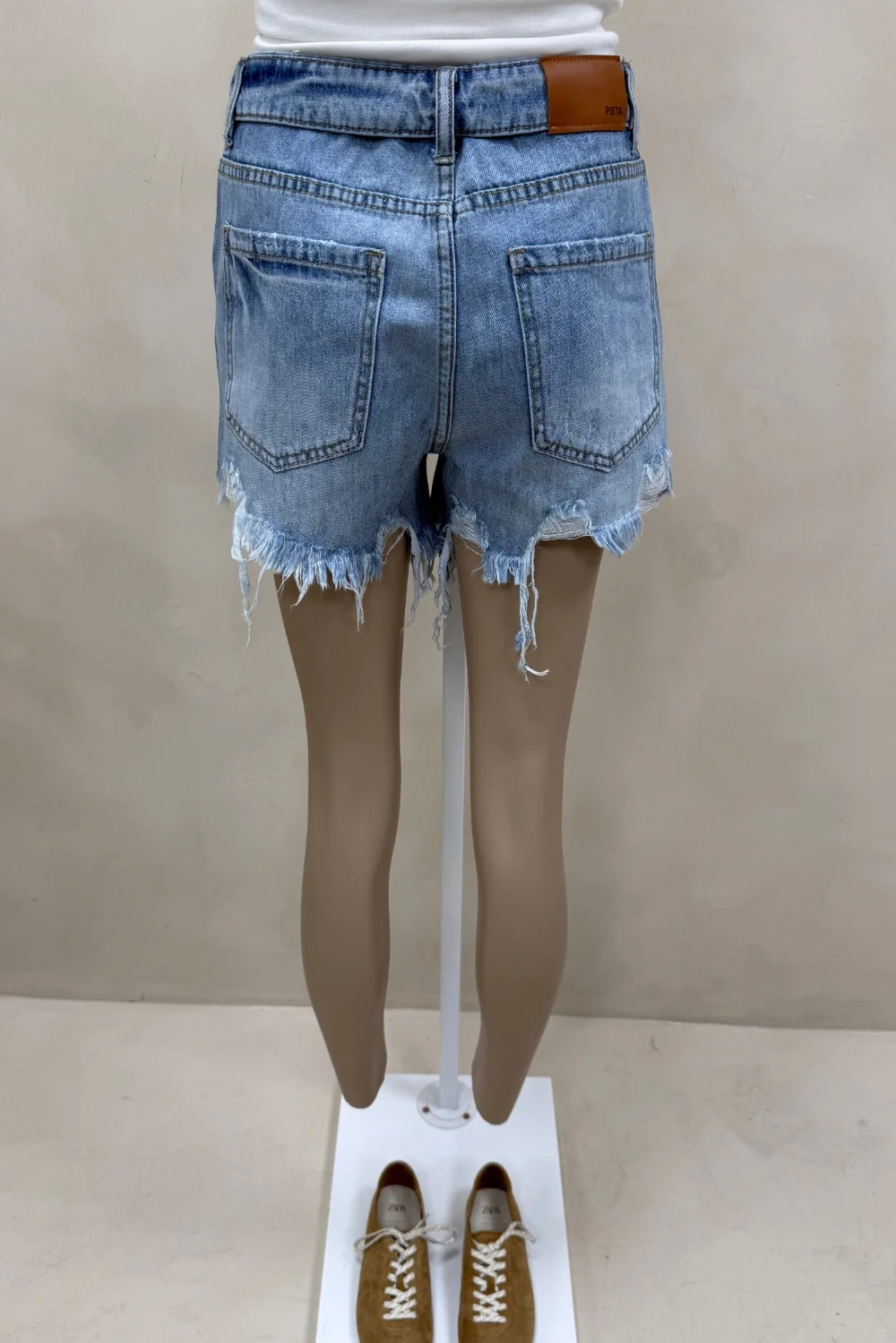 SHORT DENIM CINTURA DOBLADA