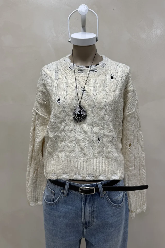 Sweater con Foil