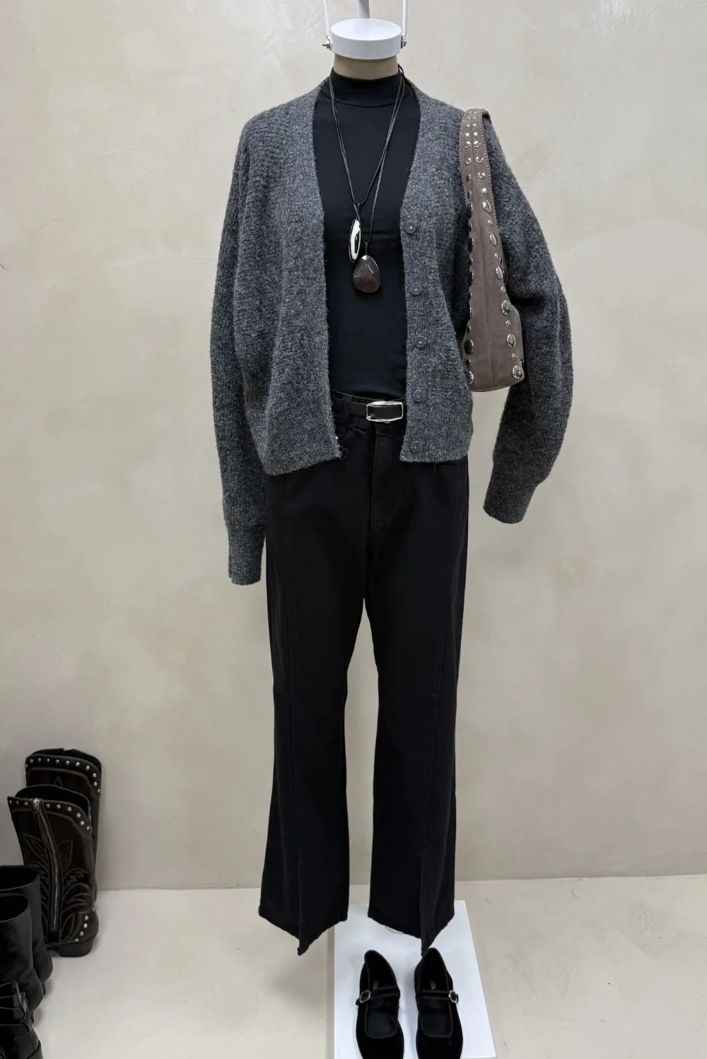 Jean Straight Full Tajo Black - 0