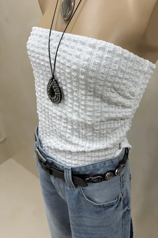 Top Strapless Benita - Vista 3