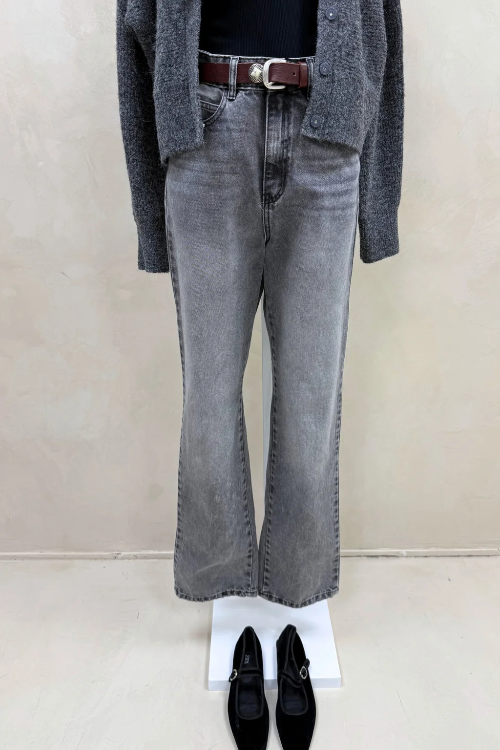 Jean Straight Full Cindy Black - 2