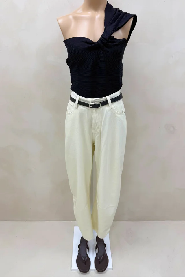 Top Tejido One Shoulder