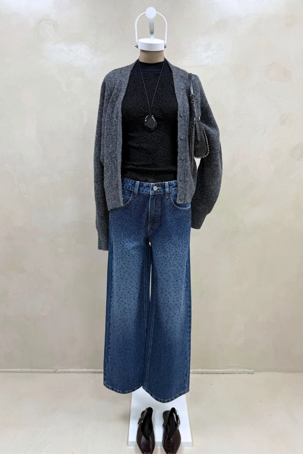 Jean Azul Strass - 0