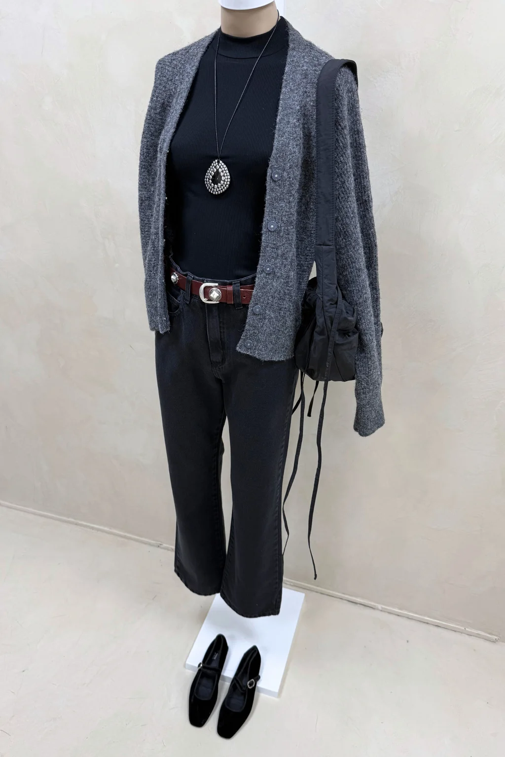 Jean Straight Full Black - 1