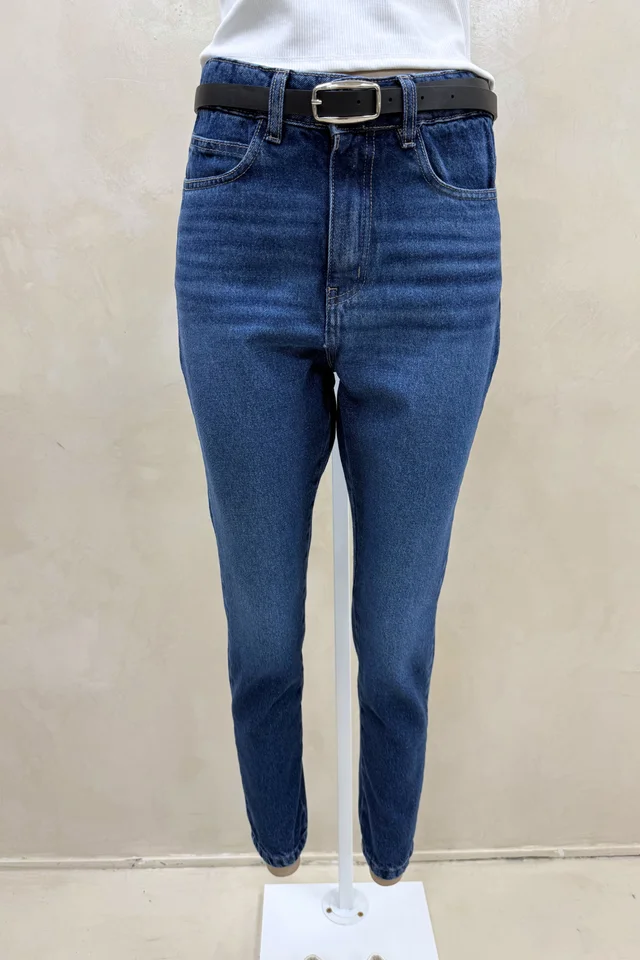 Jean Mom Azul Bigotes