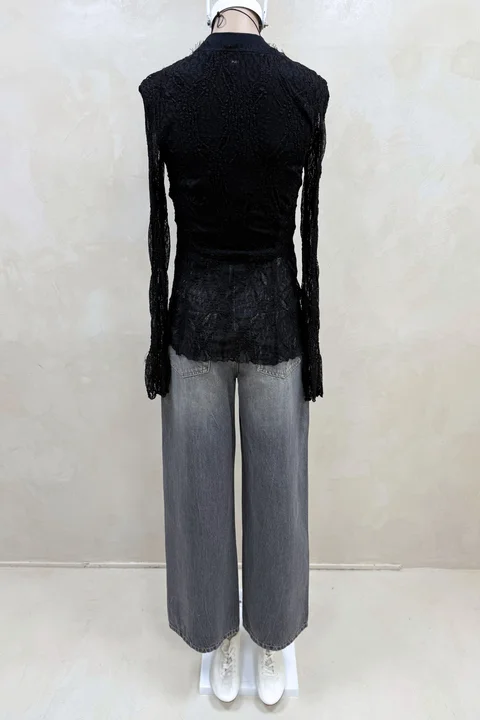 Jean Asimetrico Gris