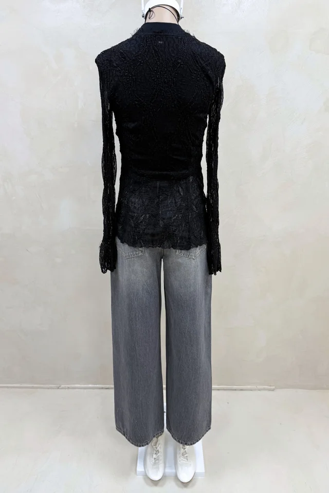 Jean Asimetrico Gris