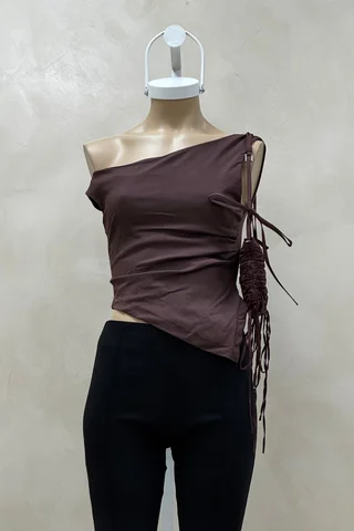 Top Asimetrico Bengalina - Vista 2