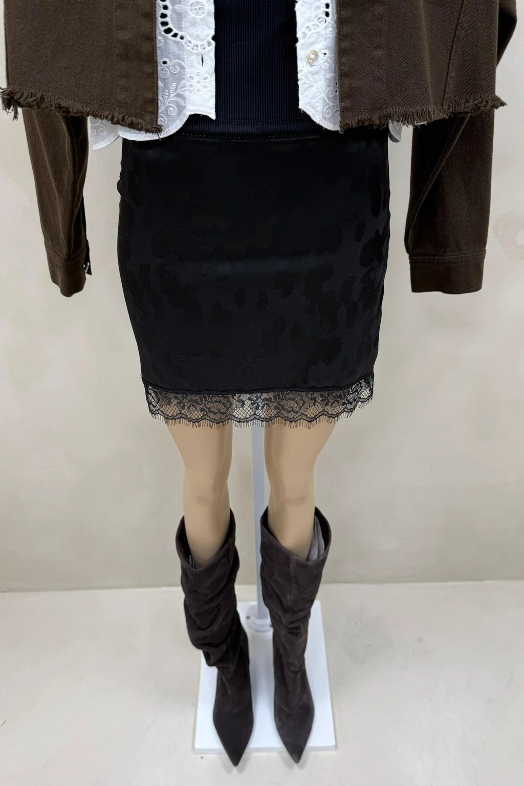 Mini Saten con Puntilla - 3