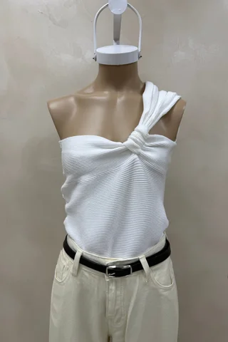 Top Tejido One Shoulder - Vista 4