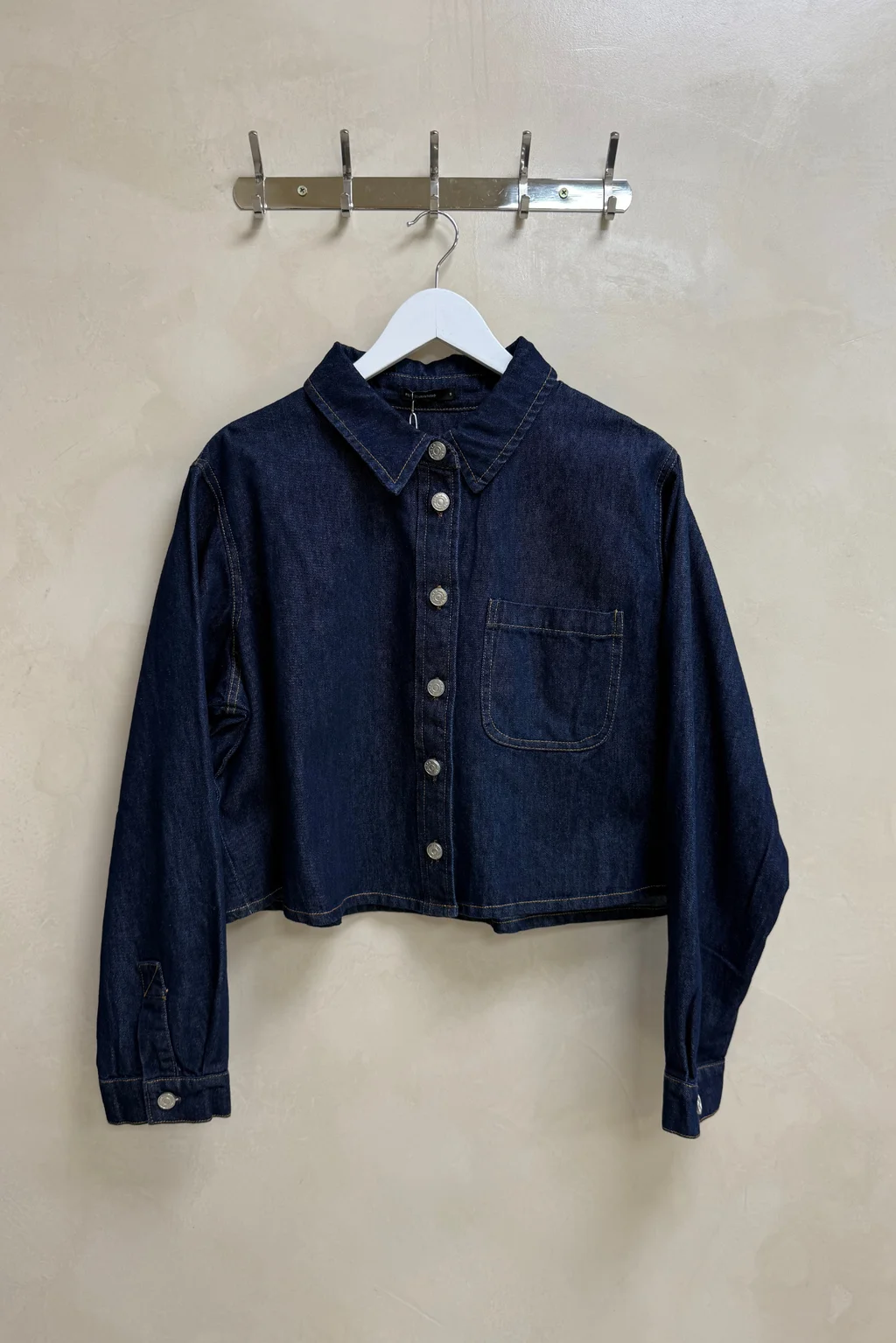 Camisa Denim Azul - 0