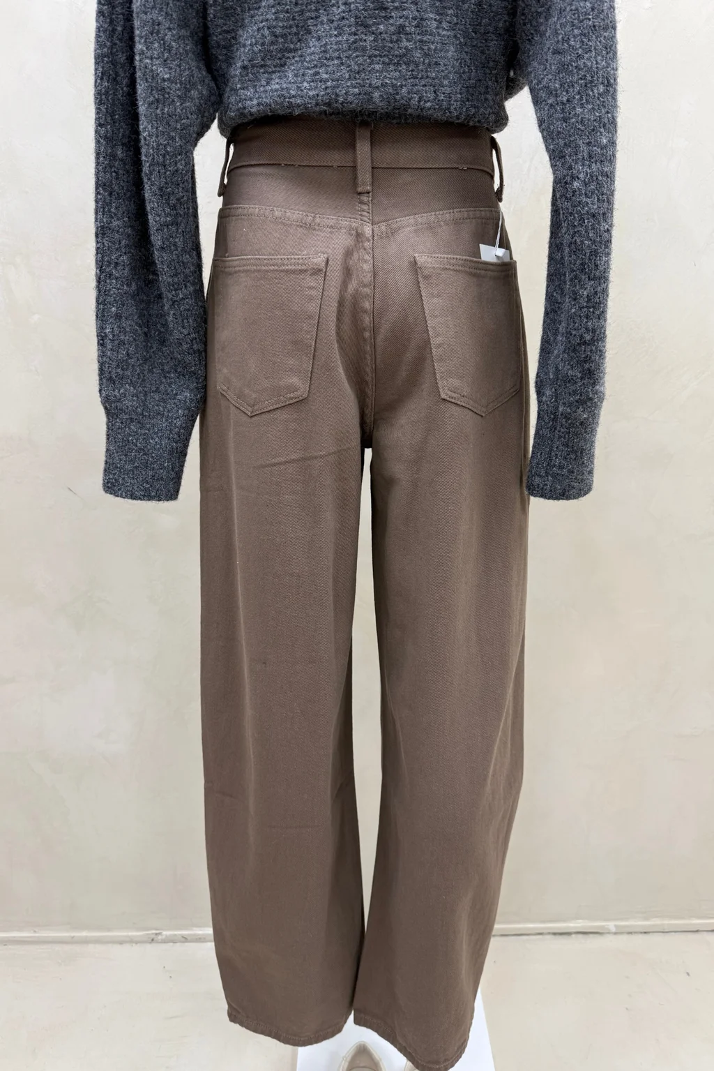 Jean Wide Balloon Choco - 2