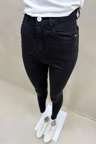 Jean Skinny Black - Vista 2