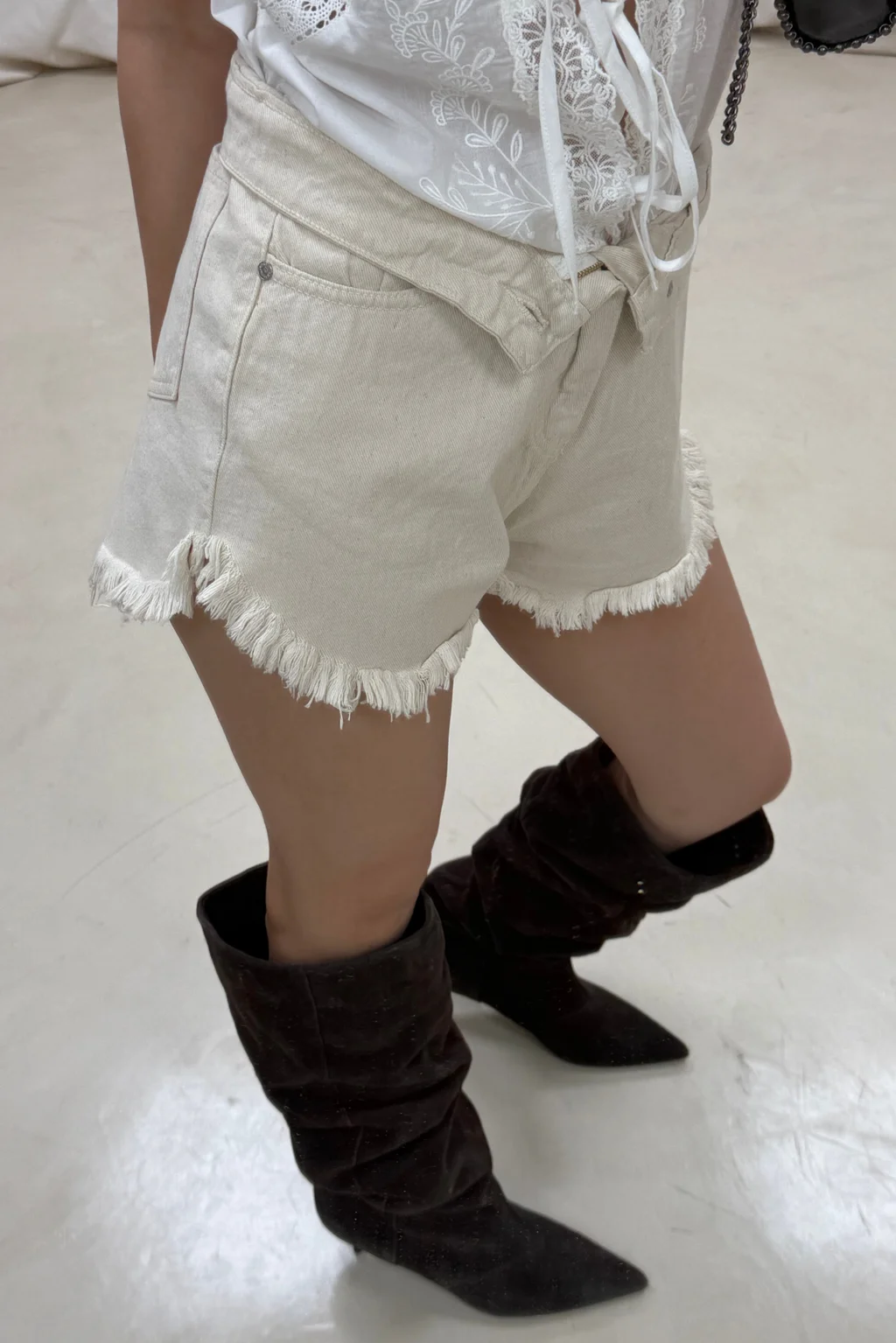 Short Cavado Cascarilla - 1