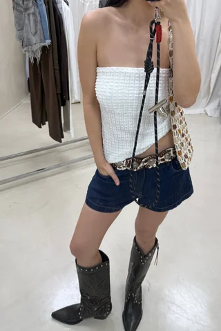 Top Strapless Benita - Vista 1