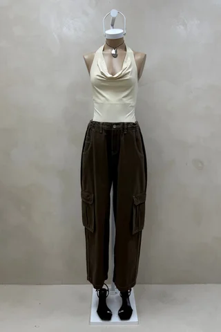 Pantalon Wide Cargo - Vista 2