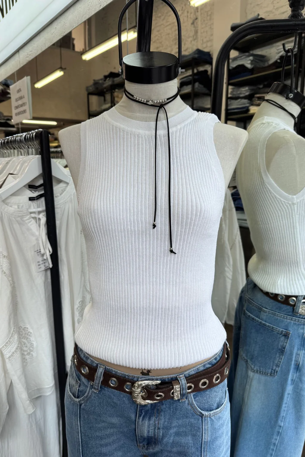 Musculosa Tejida Amber - 1