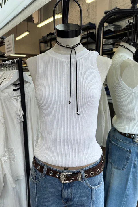 Musculosa Tejida Amber