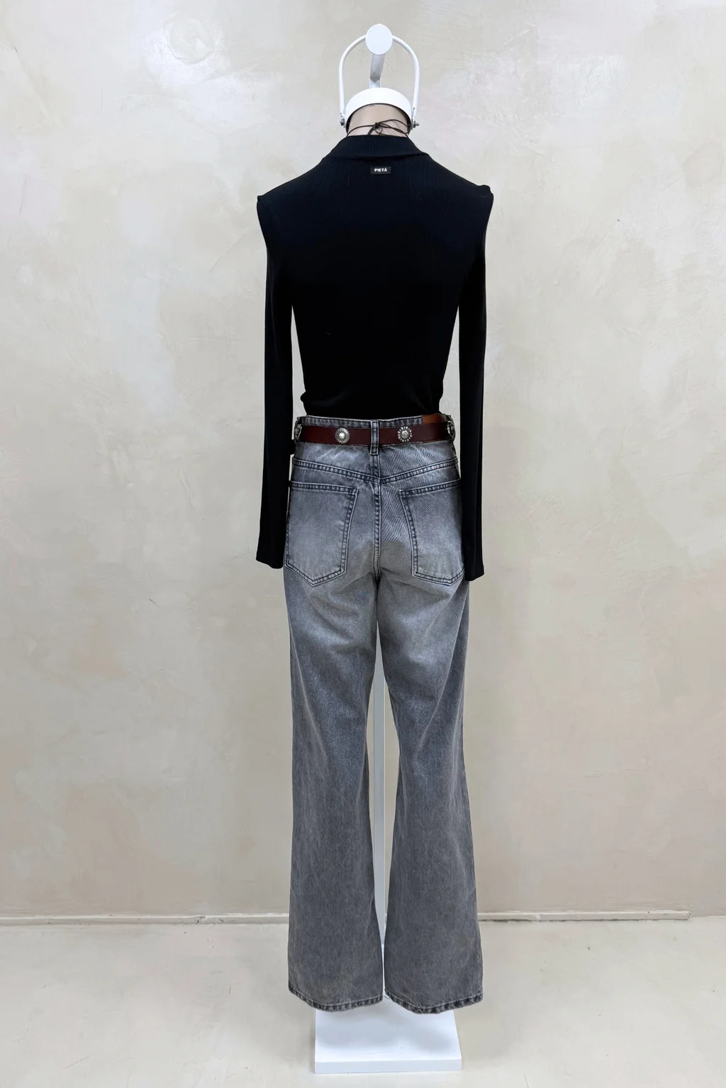 Jean Straight Full Cindy Black - 3