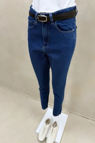 Jean Mom Azul - Vista 2