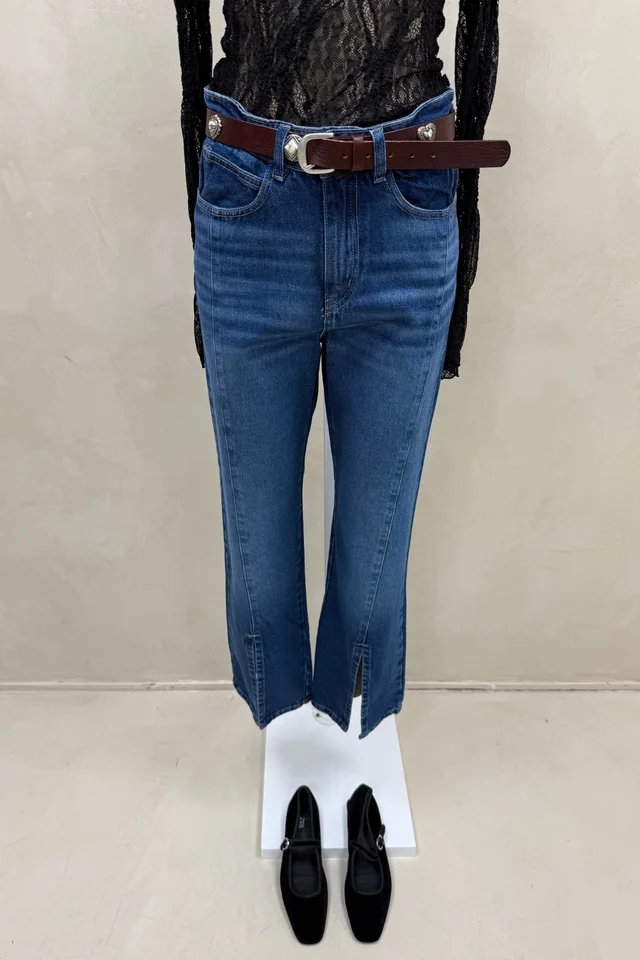 Jean Straight Full Tajo Olivia