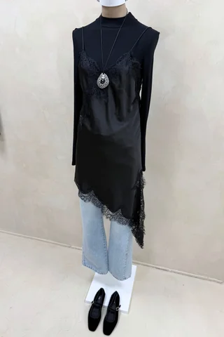 Jean Straight Full Celeste Bigotes - Vista 2