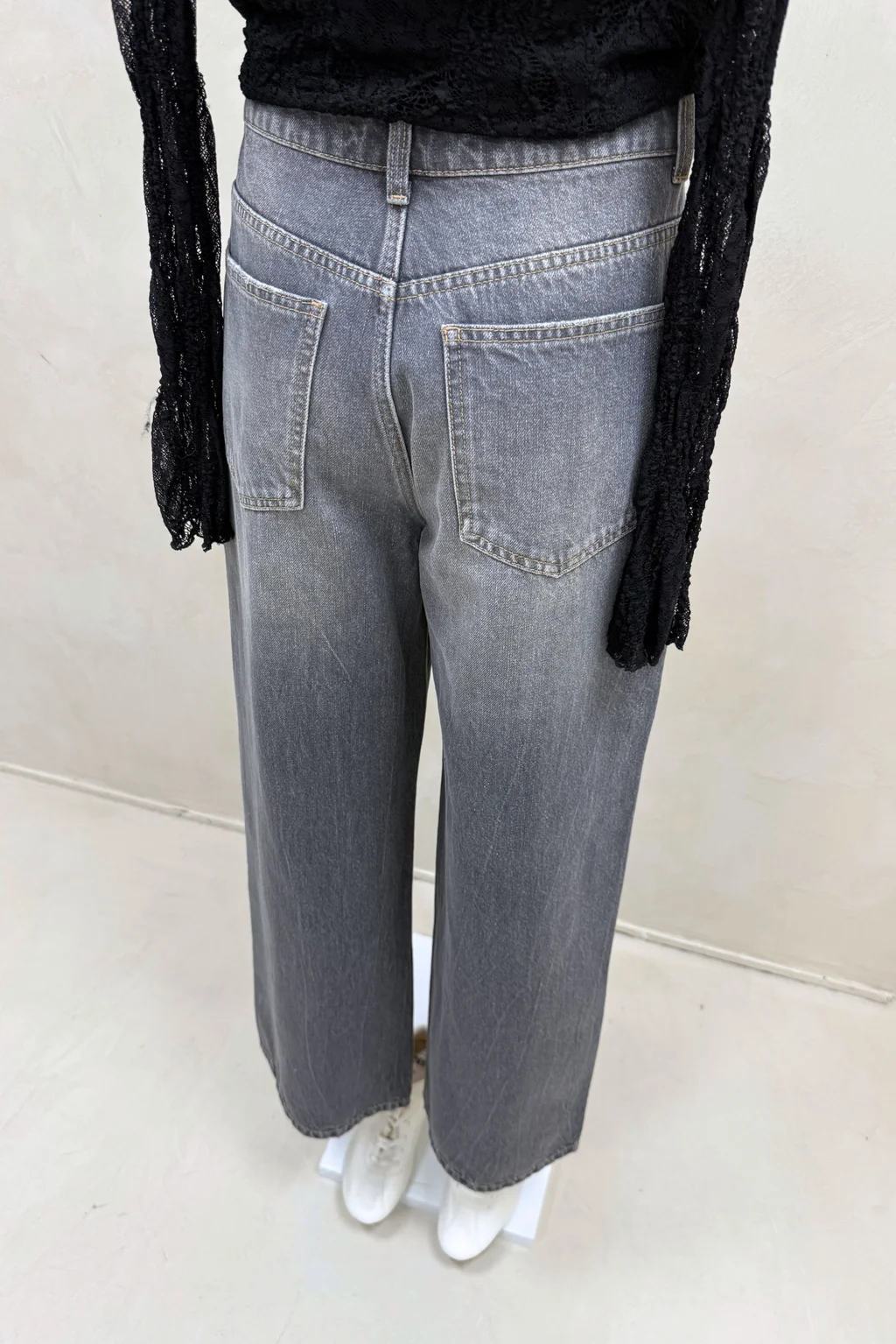 Jean Asimetrico Gris - 4