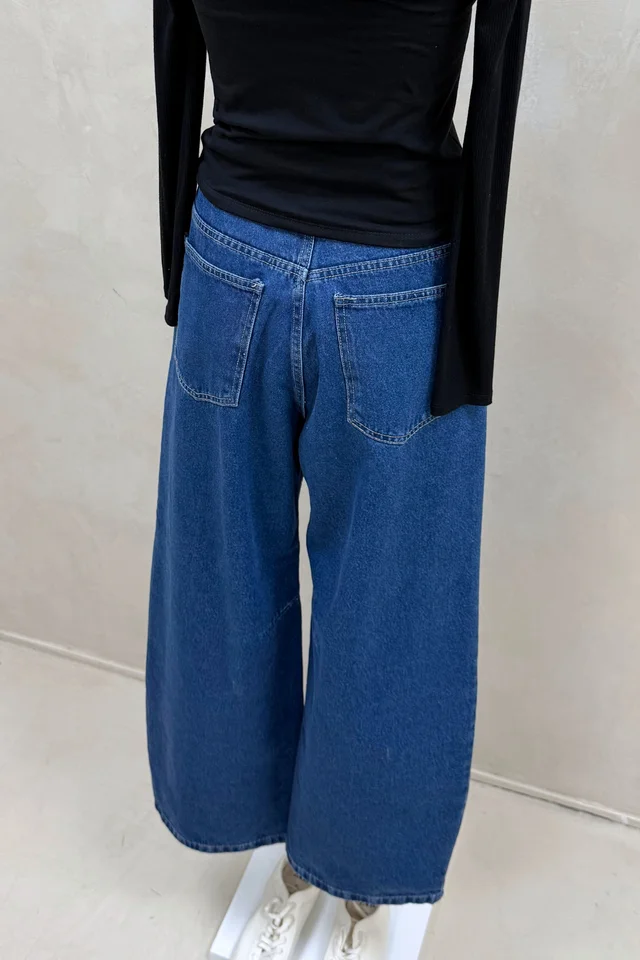 Jean Baggy Balloon Azul