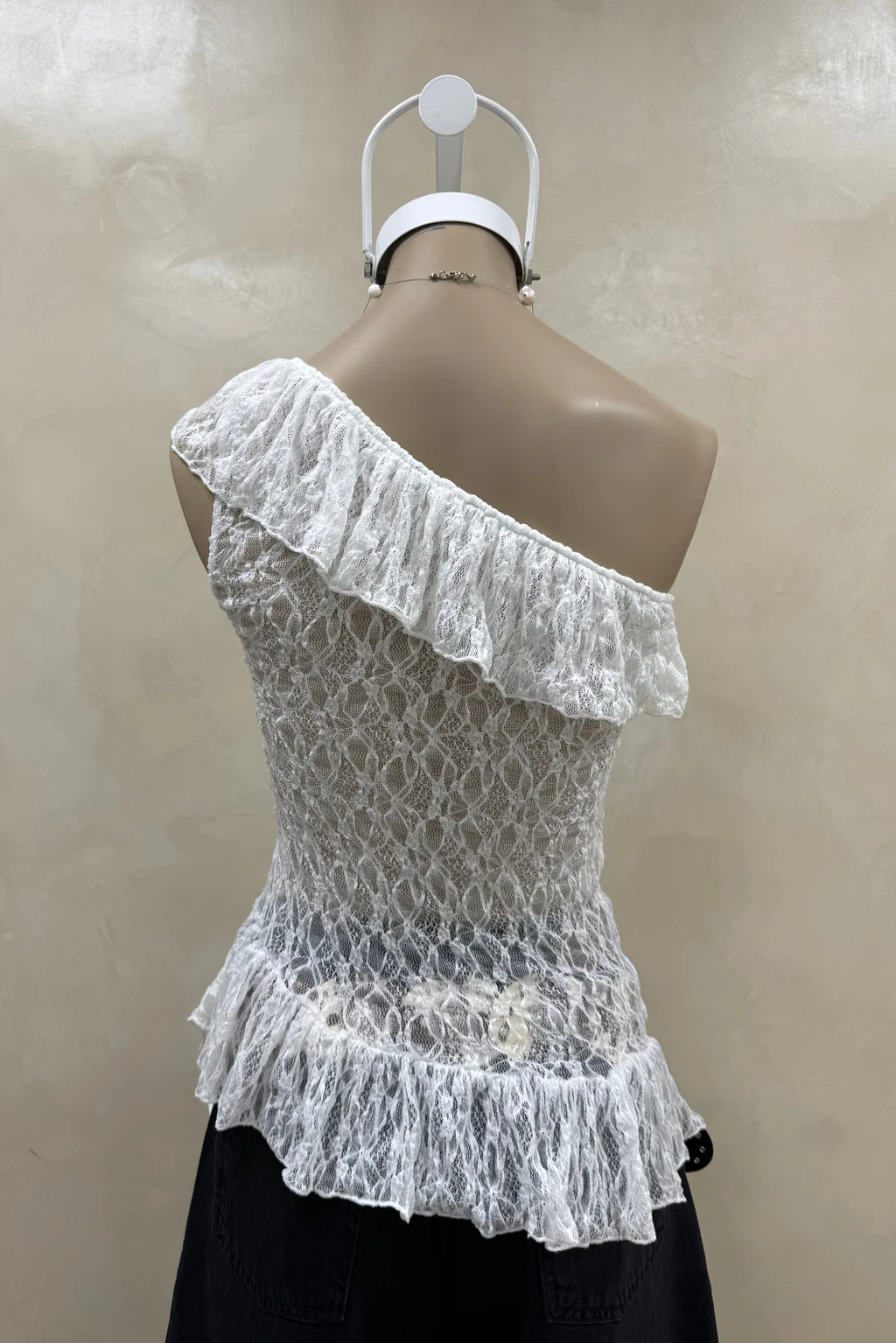 Top Encaje Volados Pico - 3