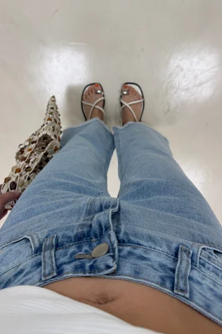 Jean Bootcut Leg Crop - Vista 2