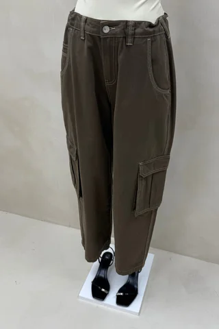 Pantalon Wide Cargo - Vista 5