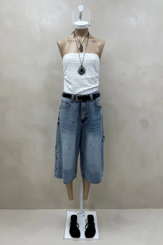 Top Strapless Benita - Vista 2