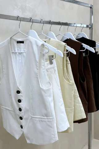 Chaleco Lino Malta - Vista 4