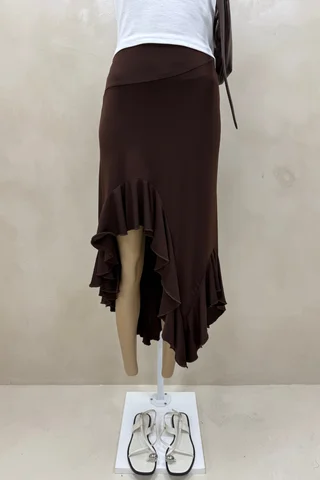 Falda Irregular Volados - Vista 3