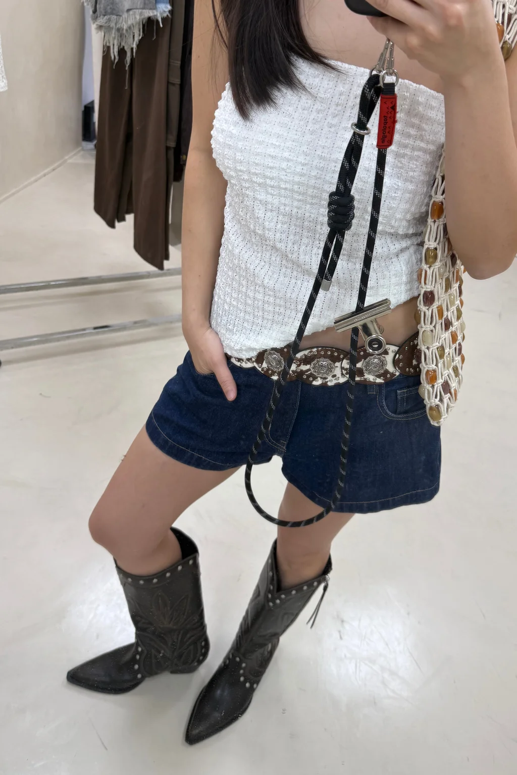 Short Tiro Bajo Azul - 6