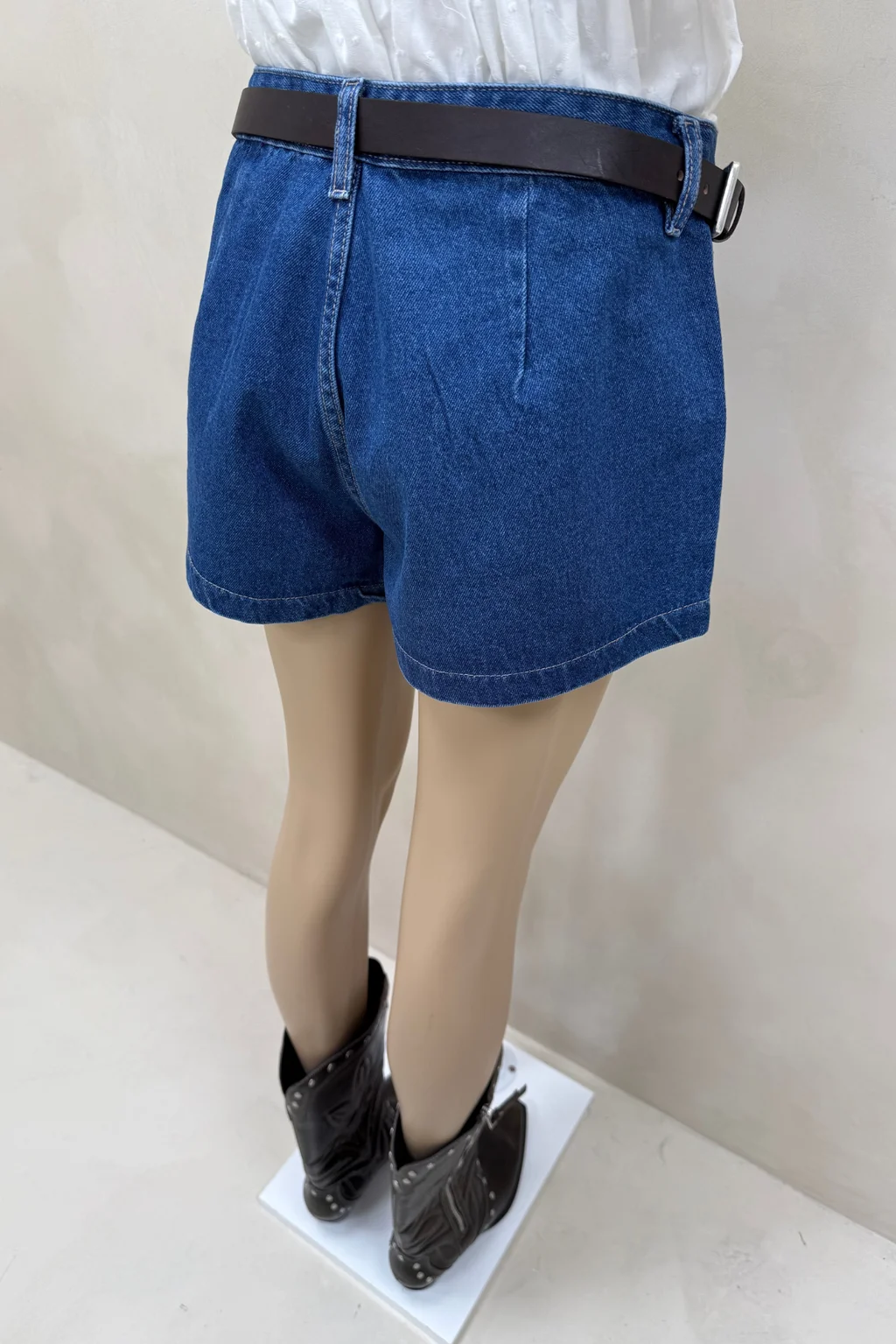 Short Tiro Bajo Azul - 5