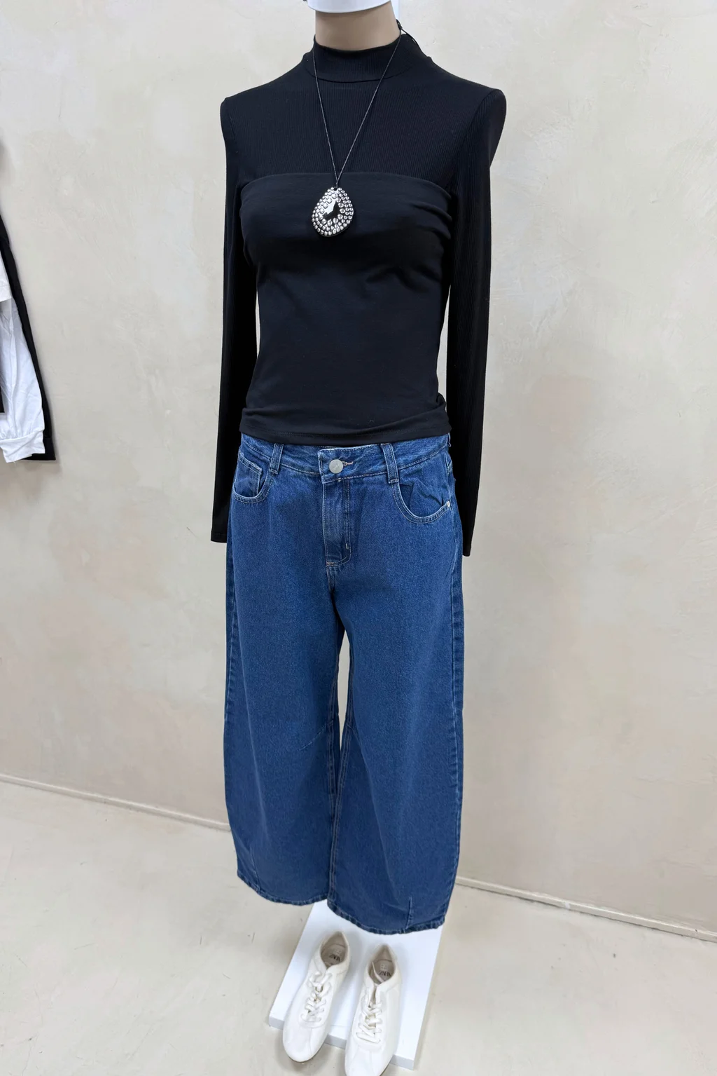 Jean Baggy Balloon Azul - 1