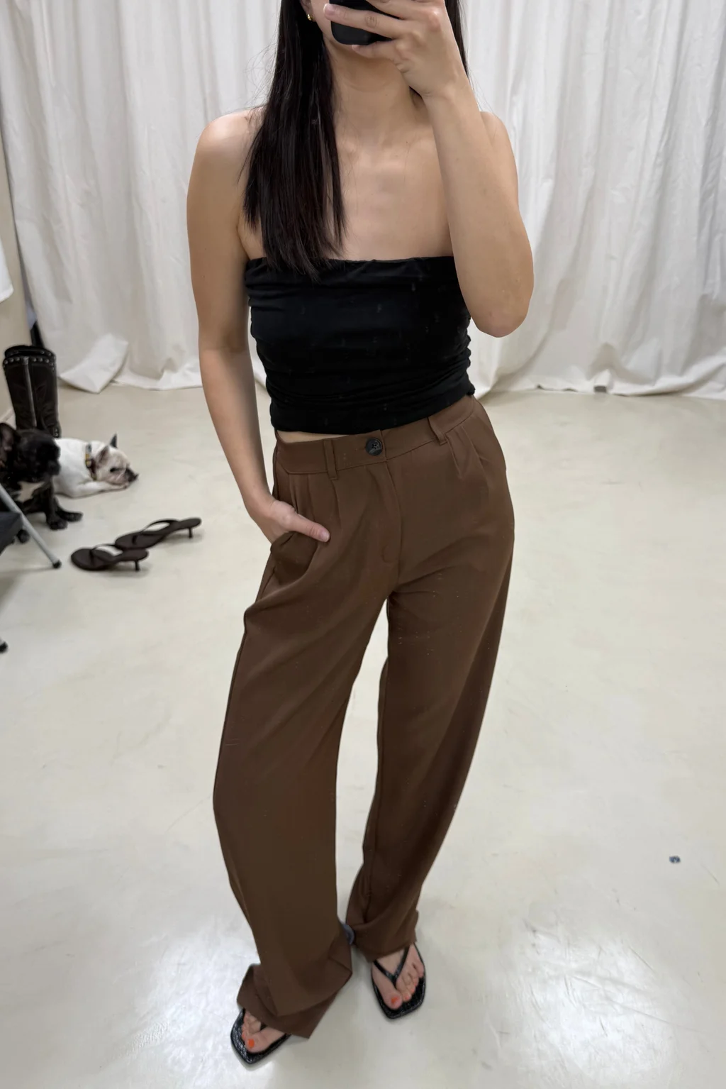 Pantalon Straight Full Sastrero - 0