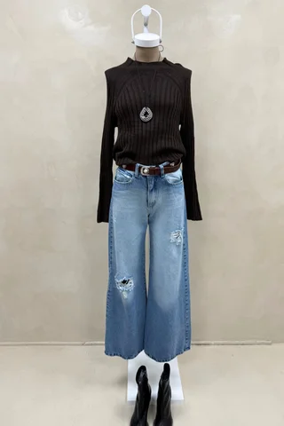 Jean Wide Leg Full Manon - Vista 1