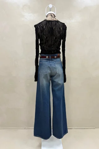 Jean Wide Leg Full Samara - Vista 4