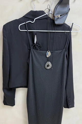 Vestido Strass - Vista 3