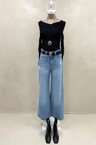 Jean Wide Leg Full Lisa - Vista 1