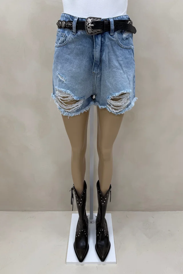 Short Celeste Roturas